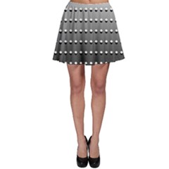 Gradient Oval Pattern Skater Skirt by Simbadda