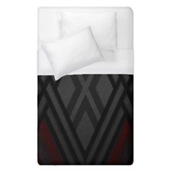 Abstract Dark Simple Red Duvet Cover (Single Size)