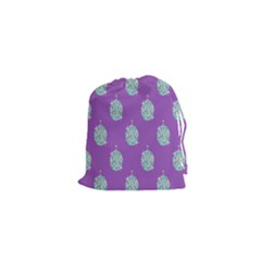 Disco Ball Wallpaper Retina Purple Light Drawstring Pouches (xs) 