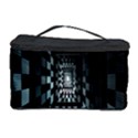 Optical Illusion Square Abstract Geometry Cosmetic Storage Case View1