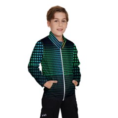 Abstract Multicolor Rainbows Circles Wind Breaker (kids) by Simbadda