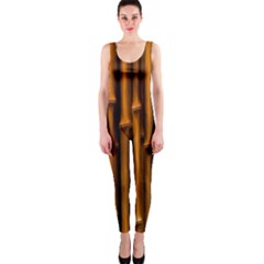 Abstract Bamboo Onepiece Catsuit by Simbadda