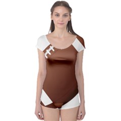 Football American Sport Ball Boyleg Leotard 