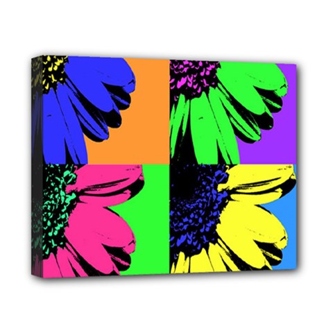 Flower Pop Sunflower Canvas 10  X 8 