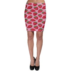 Fruit Strawbery Red Sweet Fres Bodycon Skirt