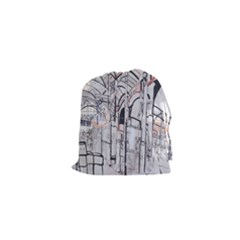 Cityscapes England London Europe United Kingdom Artwork Drawings Traditional Art Drawstring Pouches (xs)  by Simbadda