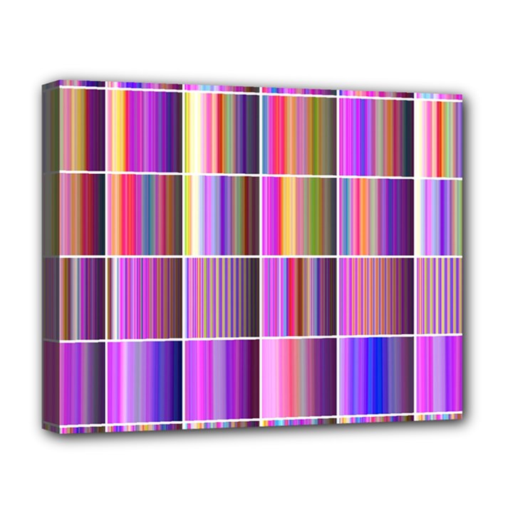 Plasma Gradient Gradation Deluxe Canvas 20  x 16  