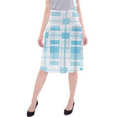 Pattern Midi Beach Skirt by Valentinaart