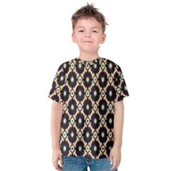 Flower Floral Line Star Sunflower Kids  Cotton Tee