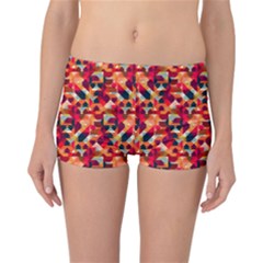 Modern Graphic Reversible Bikini Bottoms