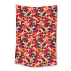 Modern Graphic Small Tapestry by Alisyart