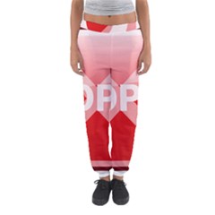 Oops Stop Sign Icon Women s Jogger Sweatpants by Alisyart