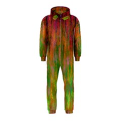 Abstract Trippy Bright Melting Hooded Jumpsuit (Kids)