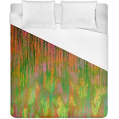 Abstract Trippy Bright Melting Duvet Cover (California King Size)