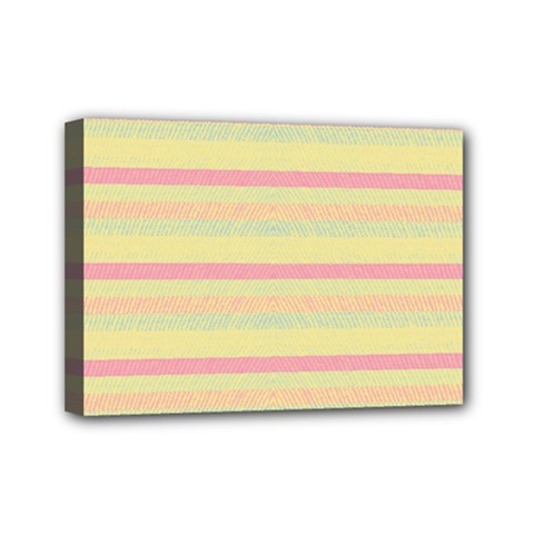 Lines Mini Canvas 7  x 5 