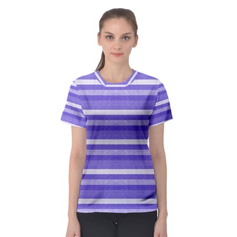 Lines Women s Sport Mesh Tee by Valentinaart