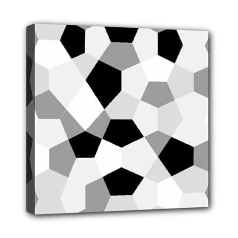 Pentagons Decagram Plain Triangle Mini Canvas 8  X 8 