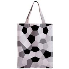 Pentagons Decagram Plain Triangle Zipper Classic Tote Bag by Alisyart