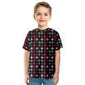 N Pattern Holiday Gift Star Snow Kids  Sport Mesh Tee View1