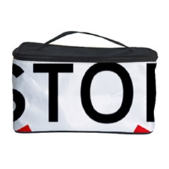 Stop Sign Cosmetic Storage Case