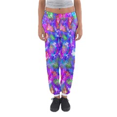 Abstract Trippy Bright Sky Space Women s Jogger Sweatpants