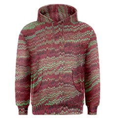 Scaly Pattern Colour Green Pink Men s Pullover Hoodie