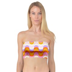 Dna Early Childhood Wave Chevron Rainbow Color Bandeau Top by Alisyart