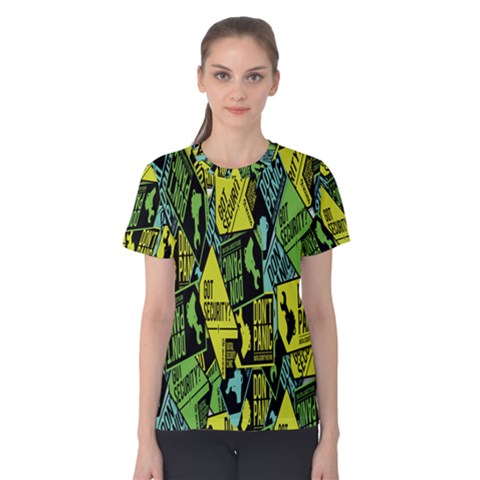 Don t Panic Digital Security Helpline Access Women s Cotton Tee by Alisyart