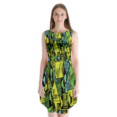 Don t Panic Digital Security Helpline Access Sleeveless Chiffon Dress  