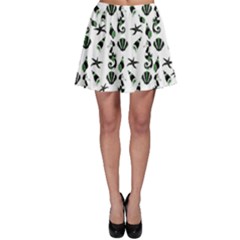 Seahorse pattern Skater Skirt