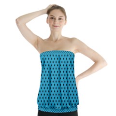 Polka Dots Strapless Top by Valentinaart