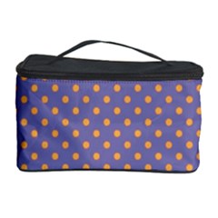 Polka Dots Cosmetic Storage Case by Valentinaart