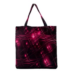Picture Of Love In Magenta Declaration Of Love Grocery Tote Bag by Simbadda