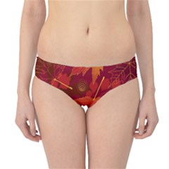 Autumn Leaves Fall Maple Hipster Bikini Bottoms