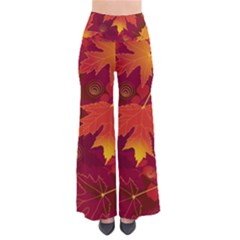 Autumn Leaves Fall Maple Pants by Simbadda