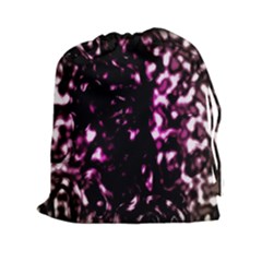 Background Structure Magenta Brown Drawstring Pouches (xxl) by Simbadda