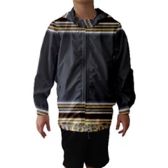 Fractal Classic Baroque Frame Hooded Wind Breaker (kids) by Simbadda