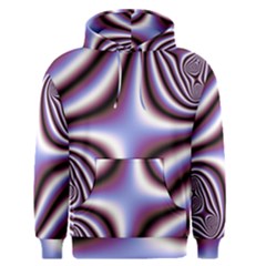 Fractal Background With Curves Created From Checkboard Men s Pullover Hoodie