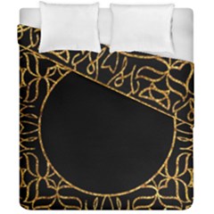 Abstract  Frame Pattern Card Duvet Cover Double Side (California King Size)