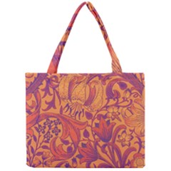 Floral Pattern Mini Tote Bag by Valentinaart