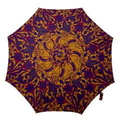 Floral Pattern Hook Handle Umbrellas (medium) by Valentinaart