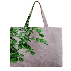 Plants Over Wall Zipper Mini Tote Bag by dflcprints