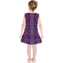 Raining Rain And Mermaid Shells Pop Art Kids  Tunic Dress View2