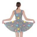 Gray Space with Cute Rocket Skater Dress View2