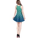 Mint Blue Gradient Rhombuses Reversible Sleeveless Dress View2