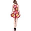 Red Skull Skull With Flowers Reversible Sleeveless Dress  View2