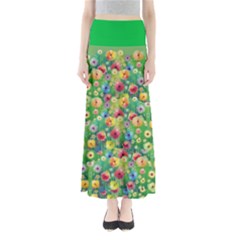 Colorful Garden 2 Maxi Skirt