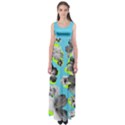 Hawaii Blue Empire Waist Maxi Dress View1