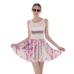 Beige Blossom Skater Dress by CoolDesigns