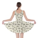 Beige Kitten Lovely Cats Pattern Skater Dress View2